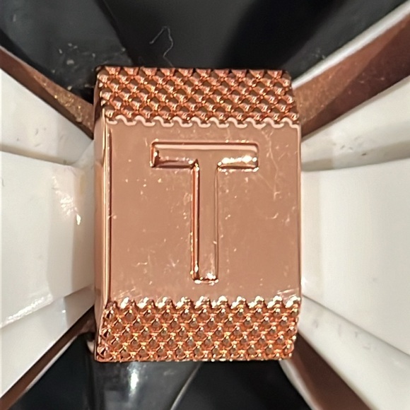 Ted Baker Aoshaf Bow Jelly Flip Flops Black / White Bow Ross Gold Details size 7 - Picture 3 of 13